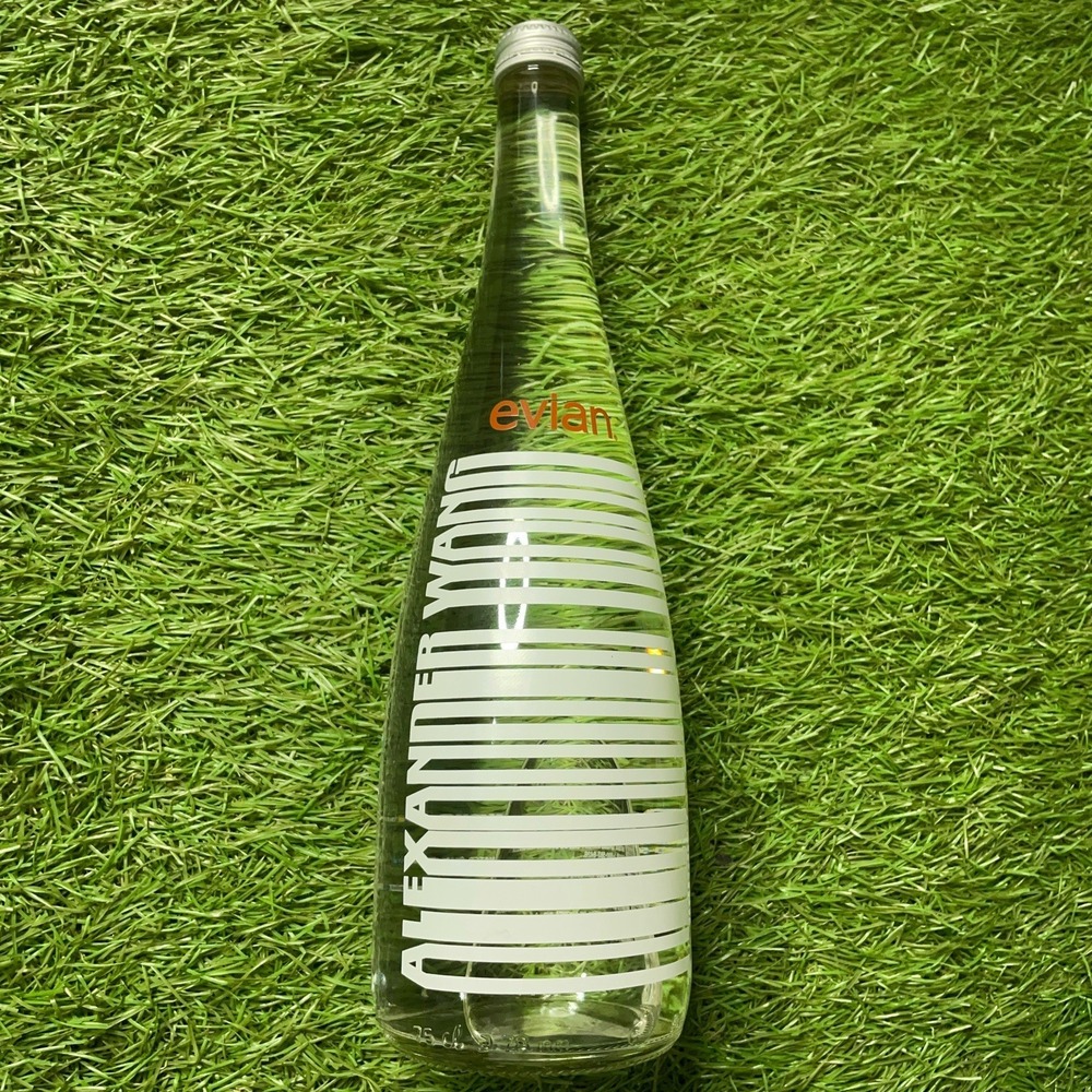 Evian x Alexander Wang 2016 Limited Edition Water Bottle color White